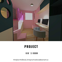 My project for course: Designing Spaces with Colors and Shapes. Un proyecto de Arquitectura interior, Diseño de interiores, Interiorismo y Diseño de espacios de Kristýna Hrášková - 03.09.2022