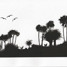 My project for course: Painting Atmospheric Landscapes with Gouache Ein Projekt aus dem Bereich Traditionelle Illustration, Malerei und Gouachemalerei von Tamás Nagy - 30.09.2022