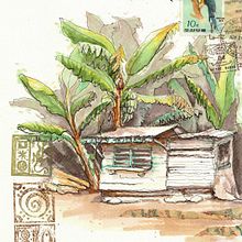 Mon projet du cours : Esquisses d'architecture expressives aux feutres de couleur. Un projet de Esquisse , Dessin, Illustration architecturale, Carnet de croquis et Illustration à l'encre de lblabat - 03.09.2022