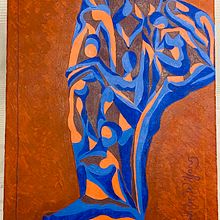 Dancers. Painting project by Kathrin W. - 09.03.2022