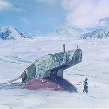 Star Wars - Matte painting cinematográfico. Een project van  Art direction, Fotografische postproductie, Film, Retoucheren van foto's, Fotografische compositie, Fotomontage y Matte painting van esmoad - 04.09.2022
