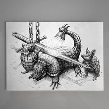 Mi proyecto del curso: Ilustración surrealista con rotuladores. Traditional illustration, Pencil Drawing, Drawing, Realistic Drawing, Artistic Drawing & Ink Illustration project by Javier Garcia Martin - 09.04.2022