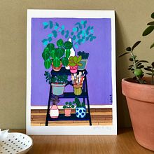 Mes illustrations - Feutre noir et peinture acrylique. Un projet de Illustration traditionnelle de Julie Bordron - 04.09.2022