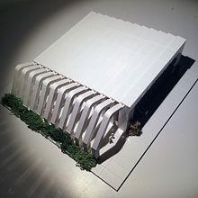 GLAS.STEEL Pavilion - Lego Architecture Studio, scale 1:100. Design, and Architecture project by Diego Trazzi - 09.04.2022