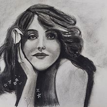 My project for course: Artistic Charcoal Portraiture: Creating Atmosphere. Un proyecto de Ilustración tradicional, Bellas Artes, Dibujo, Dibujo de Retrato, Dibujo realista y Dibujo artístico de loraxman - 03.09.2022