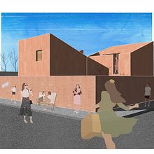 My project for course: Architectural Visualization Using Digital Collage. Architecture, Graphic Design, Interior Architecture, Interior Design, L, scape Architecture, Collage, Digital Architecture, and Architectural Illustration project by Saif Ahmed - 09.04.2022