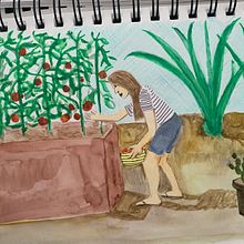 My project for course: Exploratory Sketchbook: Find Your Drawing Style . % corinawaage tarafından hazırlanan Geleneksel illüstras, on, Eskiz çizimi, Yaratıcılık, Çizim, Sulubo, a Resim, Eskiz defteri, Guaj Bo, Ve ama projesi - 09.05.2022