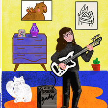 Mi proyecto del curso: Ilustración digital colorida en Procreate. Ilustração tradicional, Desenho, Ilustração digital, e Desenho digital projeto de mariaelenarc - 27.08.2022