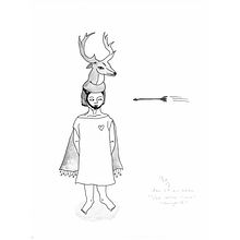 Mu (serie de dibujos). Drawing, Traditional illustration, Character Design, and Animation project by Natalia Cabello Stellino - 09.05.2022
