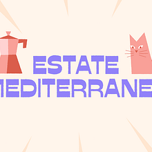 Estate Mediterranea - An Animated Series of Spot Illustrations. Traditional illustration, 2D Animation, Animation, Motion Graphics, T, pograph, T, pograph, and Design project by Francesco Mugnaini - 09.05.2022