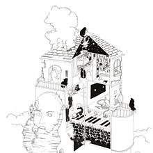 Comme à la maison Ein Projekt aus dem Bereich Traditionelle Illustration, Grafikdesign und Plakatdesign von Maxence DeBjc - 05.04.2017