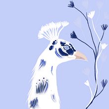 Peacock . Un progetto di Illustrazione tradizionale di kholoudahmed - 05.09.2022
