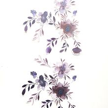Il mio progetto del corso: Creazione di stampe ad acquerello. Un proyecto de Pattern Design, Diseño de moda y Pintura a la acuarela de dolcimaterieprime - 05.09.2022
