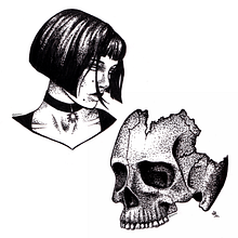 Il mio progetto del corso: Design di tatuaggi Blackwork. Traditional illustration, Digital Illustration, and Tattoo Design project by aboutrori - 09.05.2022