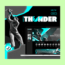 lotto THUNDER. Projekt z dziedziny UX / UI i Web design użytkownika Flavia Sousa - 31.08.2022