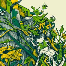 Tejedora. Traditional illustration, Character Design & Ink Illustration project by Víctor Rojas - 09.06.2022