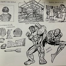 My project for course: The Art of Sketching: Transform Your Doodles into Art. Ilustração tradicional, Desenho a lápis, Desenho, e Sketchbook projeto de JC Norte - 06.09.2022