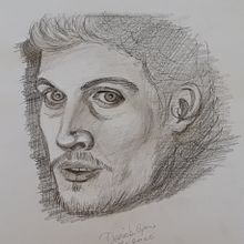 Il mio progetto del corso: Ritratto su blocco da disegno: esplora il volto umano. Projekt z dziedziny Sketching,  R, sunek, Portret,  R, sunek art, st, czn i Sketchbook użytkownika danicipri13 - 06.09.2022