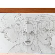 Il mio progetto del corso: Ritratto su blocco da disegno: esplora il volto umano. Un progetto di Bozzetti, Disegno, Disegno di ritratti, Disegno artistico e Sketchbook di Mario Orlando - 06.09.2022