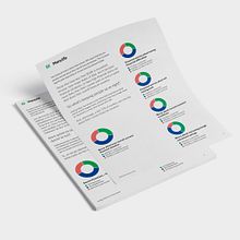 Financial Stress Survey —  white papers with data visualizations. Information Design, Editorial Design, Digital Design, and Graphic Design project by Sally Hewson - 10.28.2020
