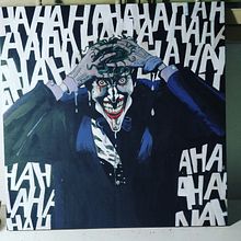 Joker de the killing joke. Un progetto di Pittura acrilica di Carlos Nievas - 06.09.2022