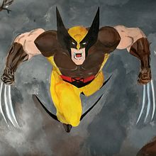 Wolverine. Un progetto di Pittura acrilica di Carlos Nievas - 06.09.2022