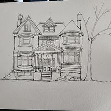 My project for course: Expressive Architectural Sketching with Colored Markers. Un proyecto de Bocetado, Dibujo, Ilustración arquitectónica, Sketchbook e Ilustración con tinta de Karen Elizabeth - 07.09.2022
