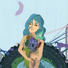 Mi proyecto del curso: Ilustración digital con técnicas japonesas de pintura con tinta. Desenho, Ilustração digital e Ilustração com tinta projeto de Estefania Alarcon - 07.08.2022