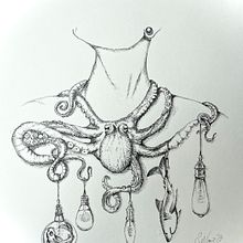 My project for course: Surrealistic Fineliner Illustration. Un progetto di Illustrazione tradizionale, Disegno a matita, Disegno, Disegno realistico, Disegno artistico e Illustrazione con inchiostro di Sabine Nimz - 07.09.2022