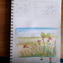 My project for course: Illustrating the Natural World with Watercolor and Charcoal. Un progetto di Illustrazione tradizionale, Pittura e Illustrazione naturalistica di Ally Wragg - 07.09.2022