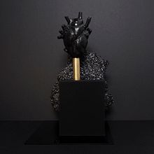 Sculptural Heart Cake Ein Projekt aus dem Bereich Skulptur und Kunstleitung von Zoya Smirnova - 07.09.2022