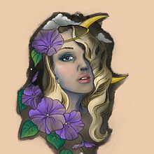 My project for course: Digital Design and Illustration of Tattoos with Procreate. Un progetto di Illustrazione tradizionale, Graphic design, Illustrazione digitale, Design di tatuaggi e Disegno digitale di sophieramster - 03.09.2022
