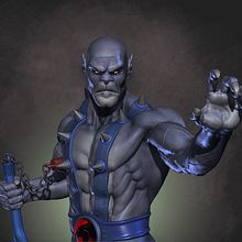 Pantro de Thundercats. Un proyecto de Diseño, 3D, Diseño de personajes, Escultura, Diseño de juguetes, Modelado 3D, Diseño de personajes 3D y Diseño 3D de Emanuel Molina - 07.09.2022