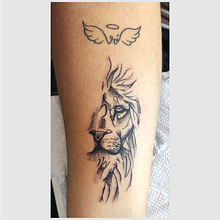 Mi proyecto del curso: Técnicas de tatuaje blackwork con línea fina. Tattoo Design project by Gianpierre De la Cruz López - 09.08.2022