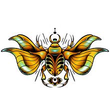 Mi proyecto del curso: Diseño de tatuajes artísticos con efectos dorados en Procreate. Un proyecto de Ilustración tradicional, Ilustración digital y Diseño de tatuajes de Jose Luis García Ledesma - 08.09.2022