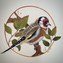 My project for course: Watercolor with Filigree and Metallic Details Ein Projekt aus dem Bereich Traditionelle Illustration, Malerei, Aquarellmalerei, Botanische Illustration, Naturalistische Illustration und Dekoratives Malen von Adrienne Dy - 08.09.2022