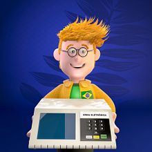 Urna 1995. Un proyecto de 3D, Modelado 3D, Diseño de personajes 3D, Diseño gráfico e Ilustración tradicional de Fabricio Marques - 08.09.2022