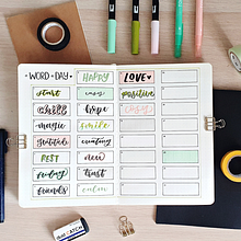 Tombow | Mental Health Awareness Month. Design, Traditional illustration, Lettering, H, Lettering, Drawing, Arts, Crafts, and Paper Craft project by Louise Chai - 05.16.2022