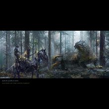 Mystery of misty forest. Un progetto di Arte concettuale e Matte painting di amirgarusian - 08.09.2022