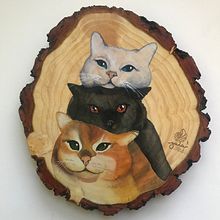 Mi proyecto del curso: Acuarela sobre madera. Traditional illustration, Fine Arts, and Watercolor Painting project by Isabel Quiroga Castro - 09.08.2022