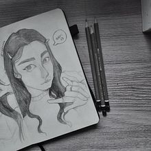 FANART: Giselle from AESPA . Traditional illustration, Pencil Drawing, and Drawing project by Antonia Hernandez - 09.08.2022
