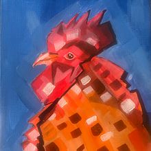 My project for course: Stylized Acrylic Painting: Explore Color and Shape. Acr, lic Painting, and Painting project by Mike Dejean - 09.07.2022