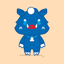 ¡Milo! Yuru Kyara de @som.otakuboi. Un progetto di Design, Illustrazione tradizionale, Character design, Illustrazione vettoriale e Manga di Martin Juni Espigares - 08.09.2022