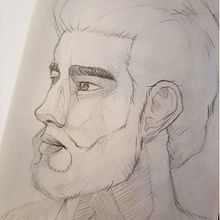 Meu projeto do curso: Caderno de retratos: explore o rosto humano. Un projet de Esquisse , Dessin, Dessin de portrait, Dessin artistique , et Carnet de croquis de Bruna Rodrigues - 28.08.2022