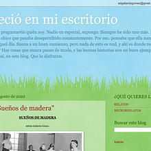 Blog personal (Relatos y Microrrelatos). Un progetto di Script e Content Writing di Adrián Gallardo Gómez - 09.09.2022