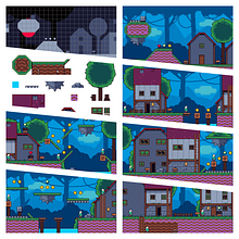 My project for course: Creation of Pixel Art Scenes for Video Games. 2D Animation, 3D Animation, Video Games, Pixel Art, Game Design, and Game Development project by Yusuf Durmuş - 09.07.2022