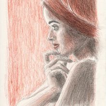 Mi proyecto del curso: Dibujo de retrato clásico: el método del Renacimiento. Fine Arts, Sketching, Drawing, Portrait Drawing, Realistic Drawing, and Artistic Drawing project by Eduardo Martínez Sotillos - 09.09.2022
