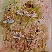 Mein Kursprojekt: Naturillustration mit Aquarell und Kohle. Un progetto di Pittura di gesinegoedan - 09.09.2022