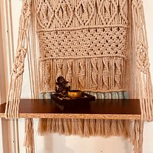 Mi proyecto del curso: Macramé: crea diseños originales con nudos sencillos. Accessor, Design, Decoration, Fiber Arts, and Macramé project by veromorad - 09.09.2022