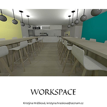 My project for course: Interior Design Fundamentals: Plan Creative Workspaces. Un proyecto de Arquitectura, Diseño de interiores y Diseño de espacios de Kristýna Hrášková - 10.09.2022
